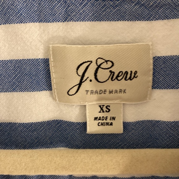 J. Crew Short Sleeve Button Up in Wide Stripe - Picture 4 of 6